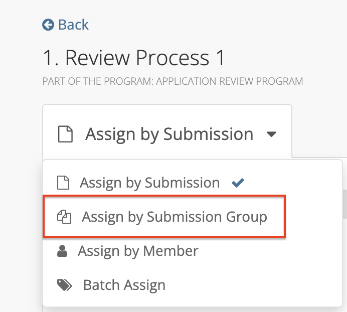 Assignments: Automatic Assignments by Submission Group – WizeHive